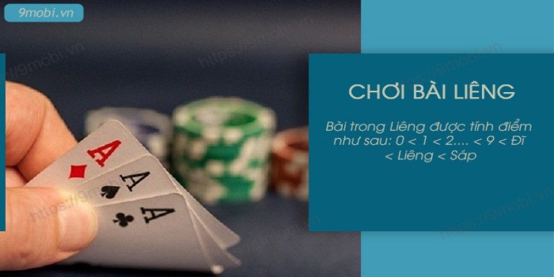Quy tắc tính điểm trong bài liêng là gì